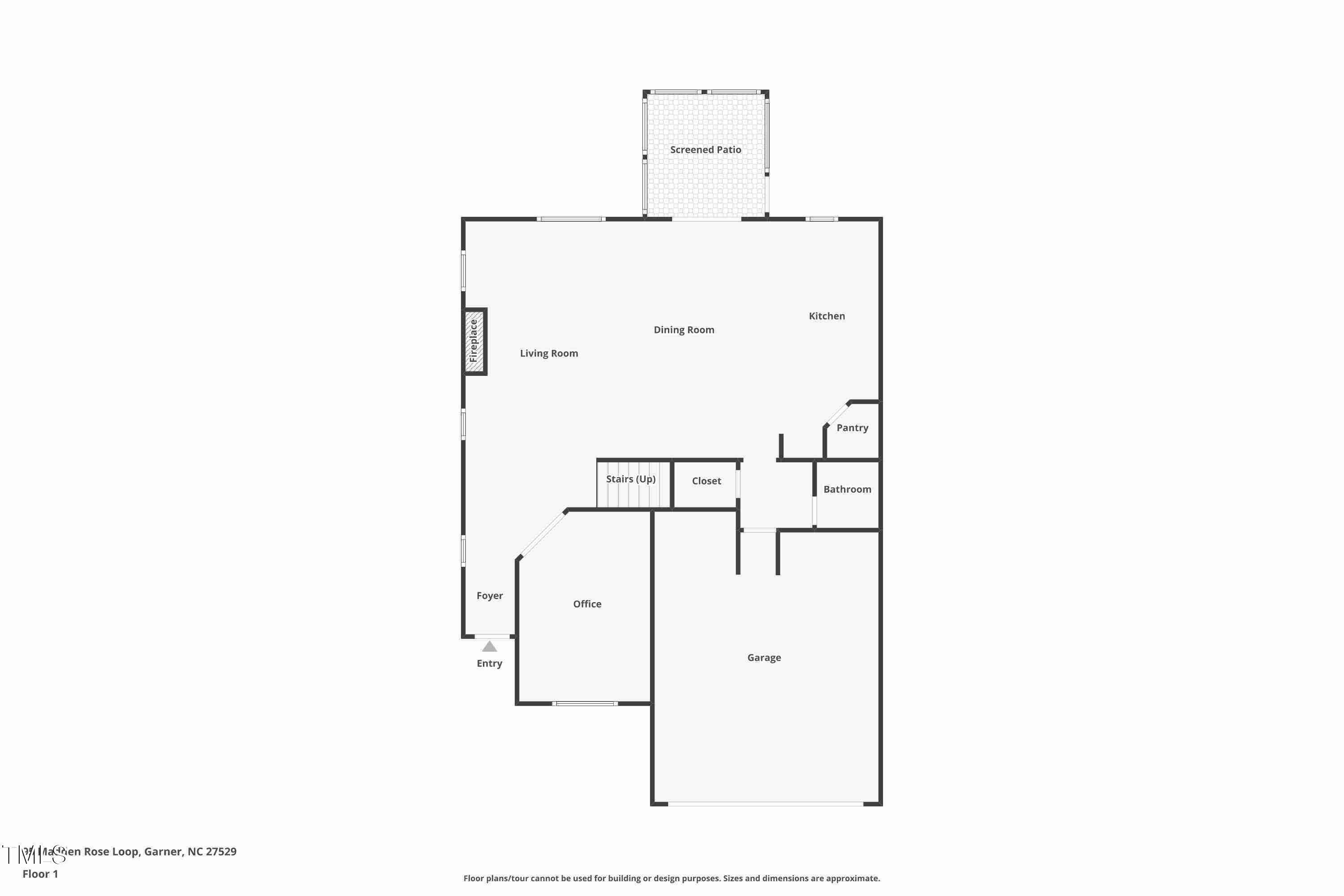 95 Madden Rose Loop Garner, NC 27529 - Photo 49 of 51 a picture of floor plan