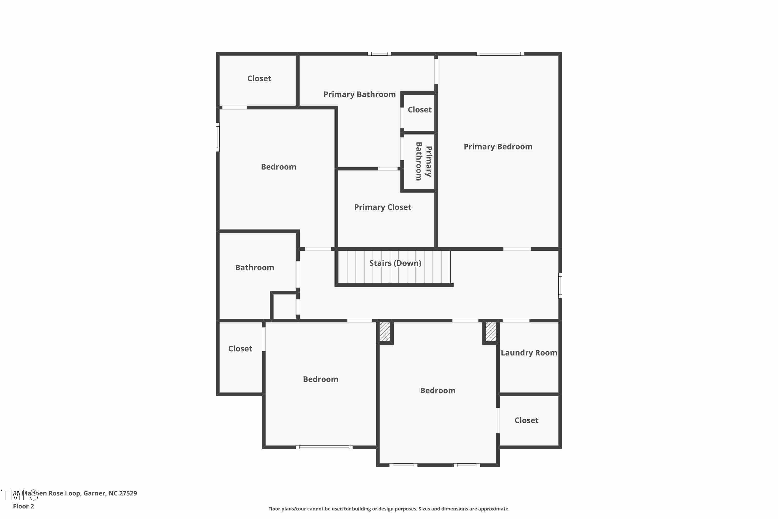95 Madden Rose Loop Garner, NC 27529 - Photo 50 of 51 a picture of a floor plan