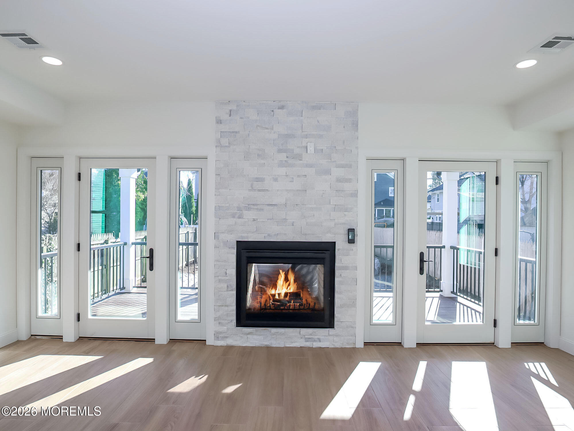 22 Marion Street Red Bank, NJ 07701 - Photo 21 of 50 a living room with furniture window and fireplace