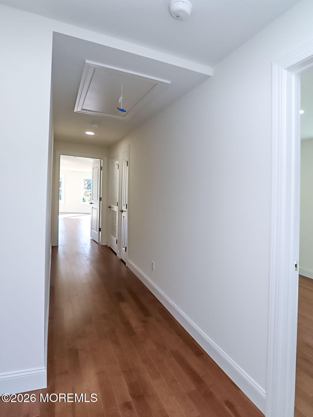 22 Marion Street Red Bank, NJ 07701 - Photo 33 of 50 a view of a hallway with wooden floor