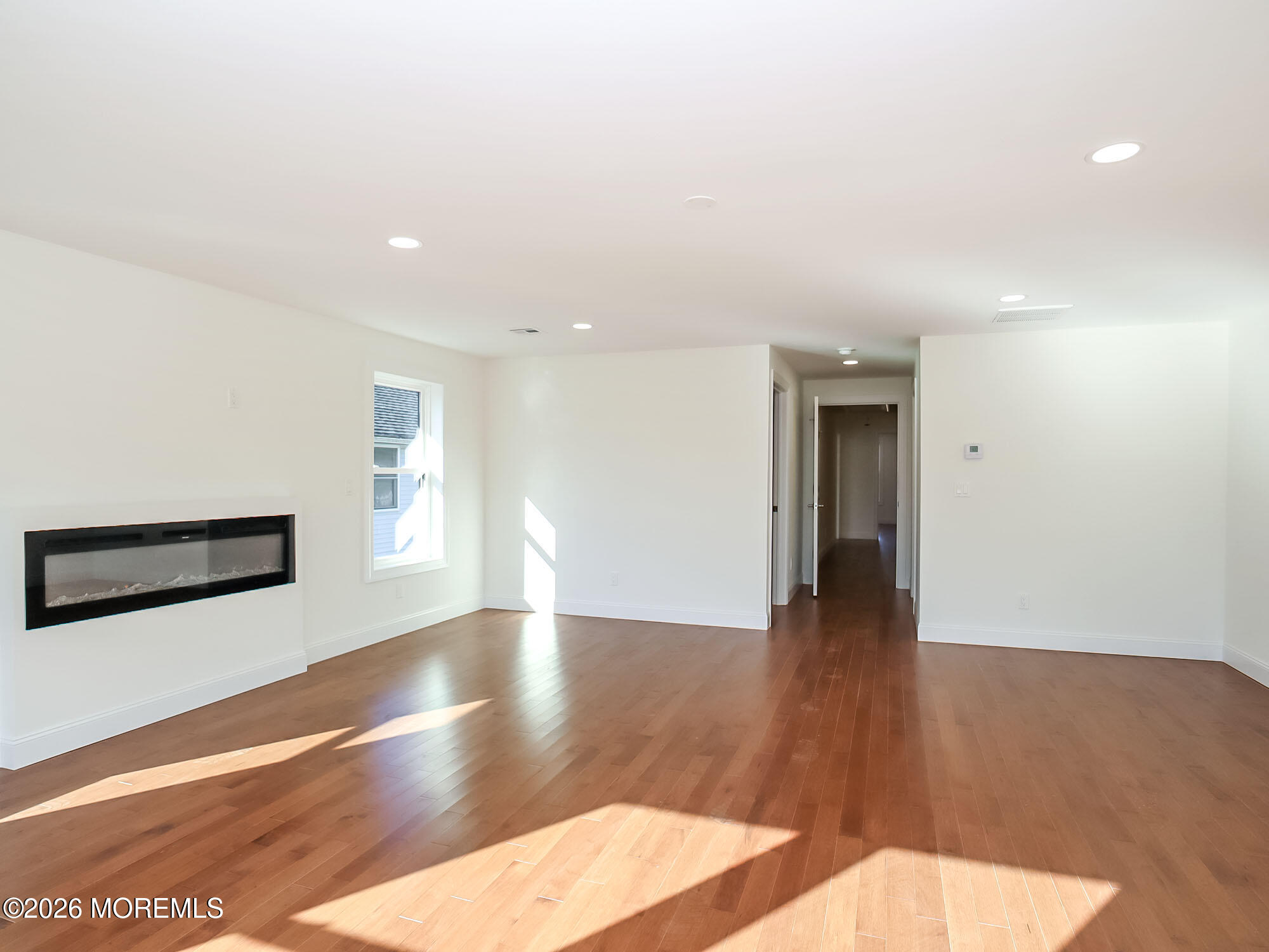 22 Marion Street Red Bank, NJ 07701 - Photo 40 of 50 a view of a hallway with wooden floor