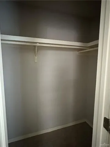 a view of a closet