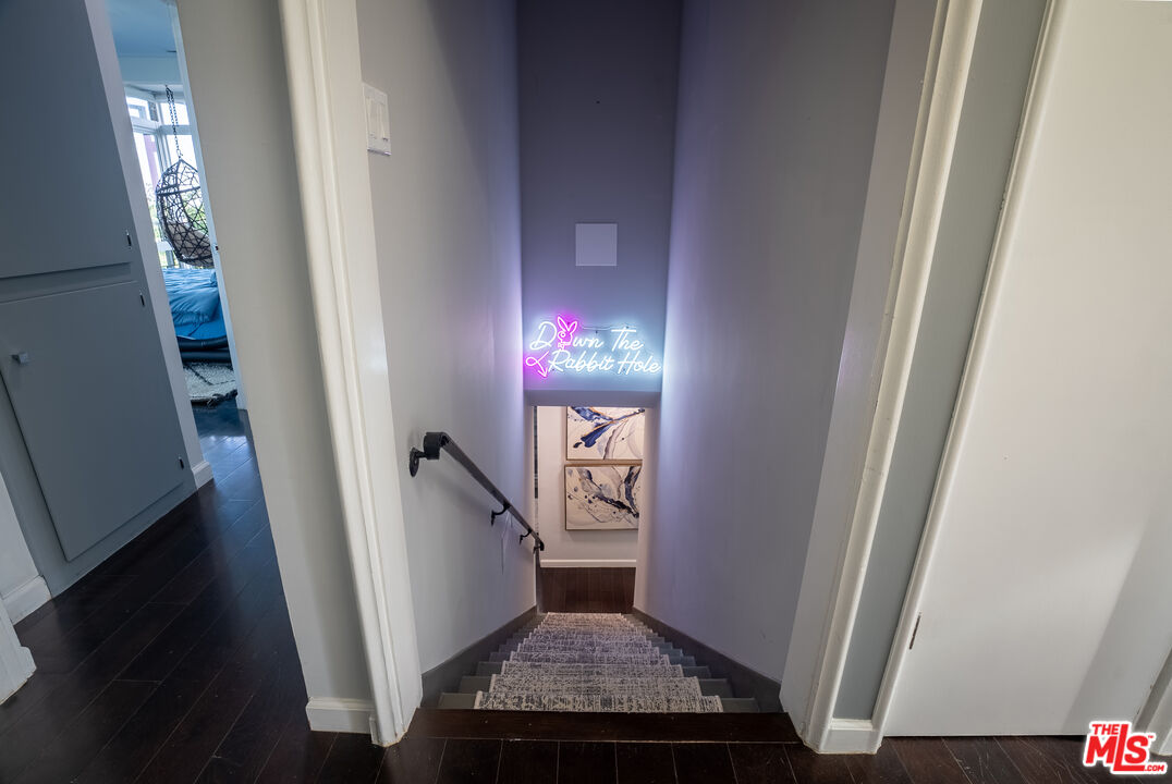 1438 Davies Drive Beverly Hills, CA 90210 - Photo 5 of 16 a view of a hallway with front door