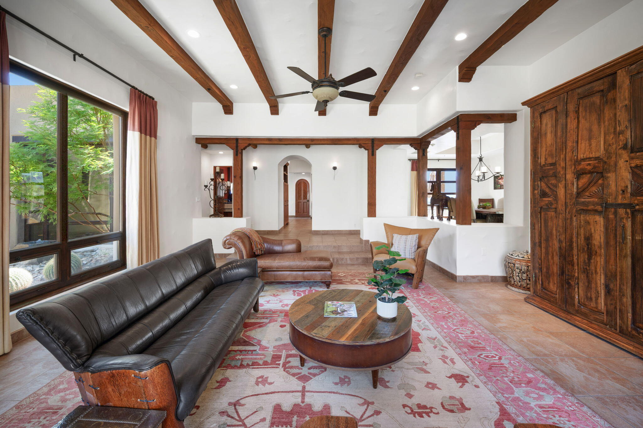 72275 Upper Way West Palm Desert, CA 92260 - Photo 13 of 68 a living room with furniture and a large window