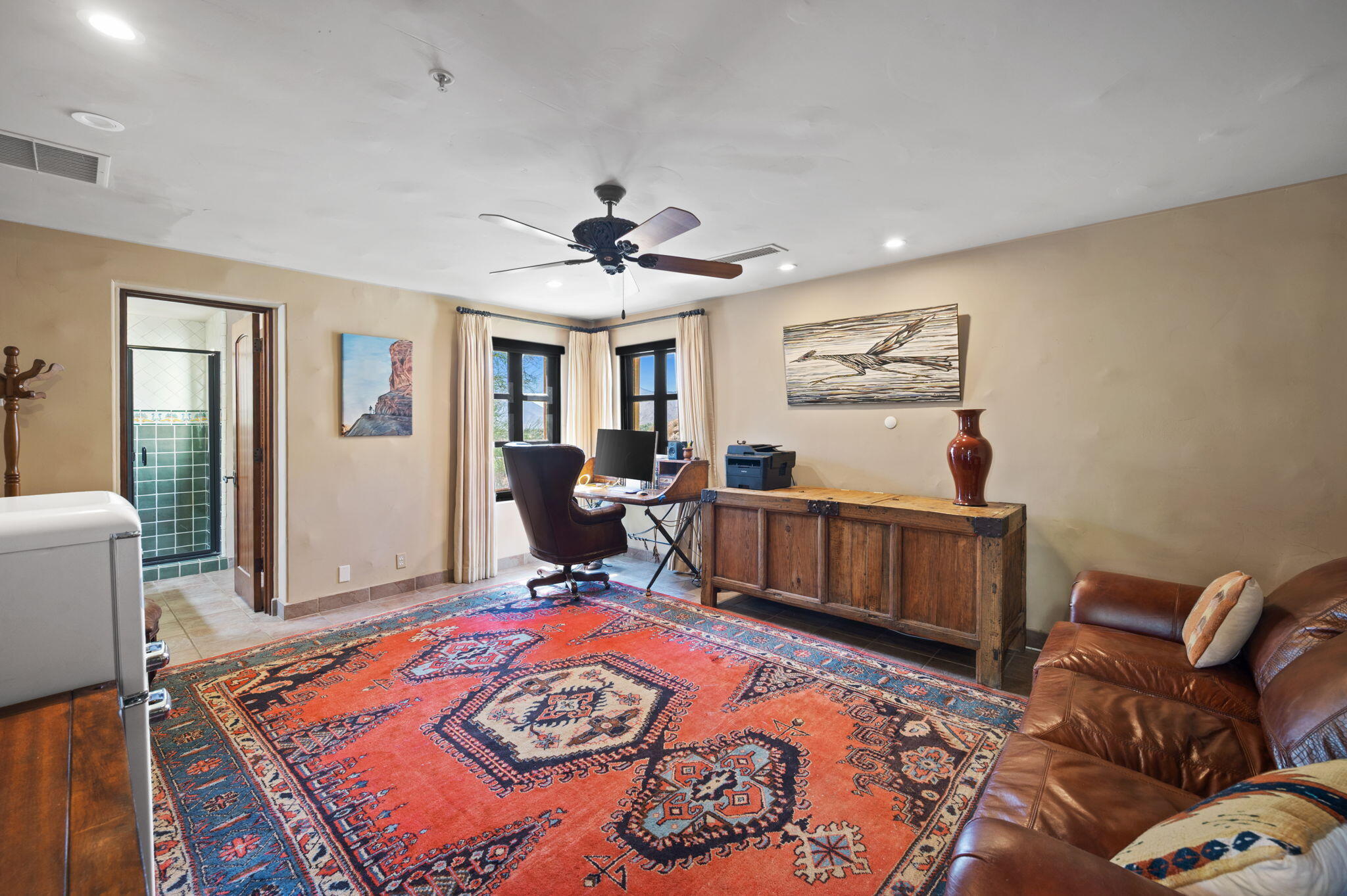 72275 Upper Way West Palm Desert, CA 92260 - Photo 39 of 68 a living room with furniture rug and window