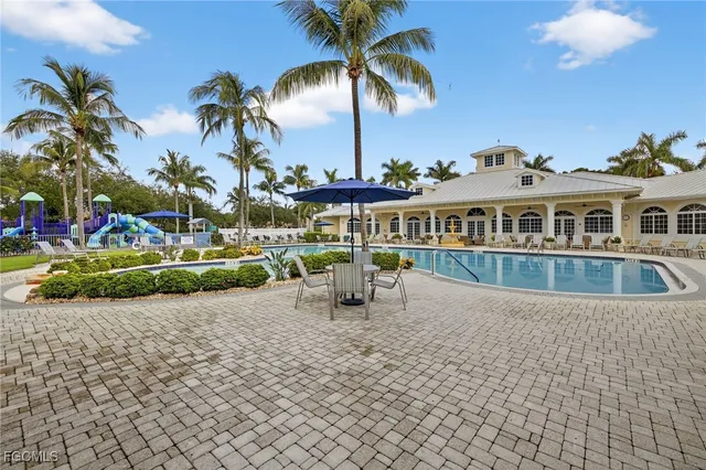 a view of a house with a swimming pool