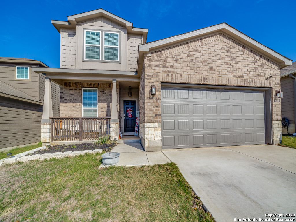10315 Sweetwater Way San Antonio, TX 78253 - Photo 1 of 1 a front view of a house with garden