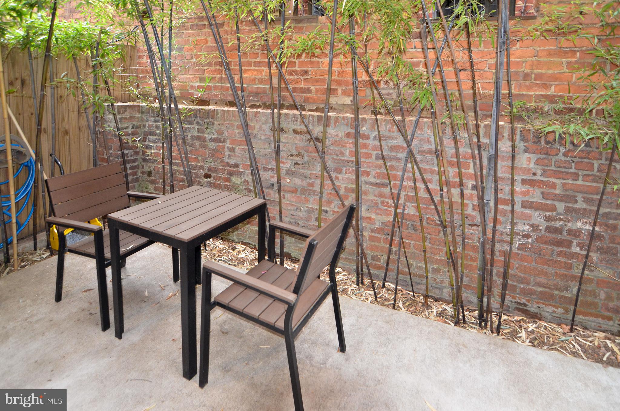 1538 Swann Street Northwest Washington, DC 20009 - Photo 32 of 37 Unit 1 - Outdoor Dining on Private Patio