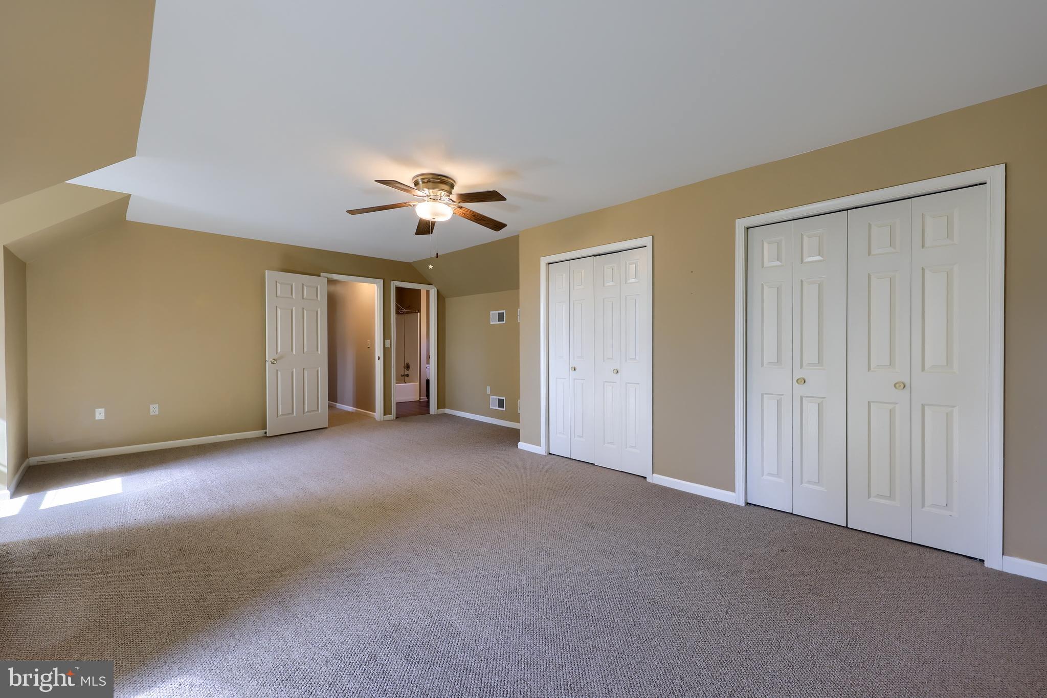 746 West 6th Street Lititz, PA 17543 - Photo 24 of 43 a view of a room with a ceiling fan and closet area