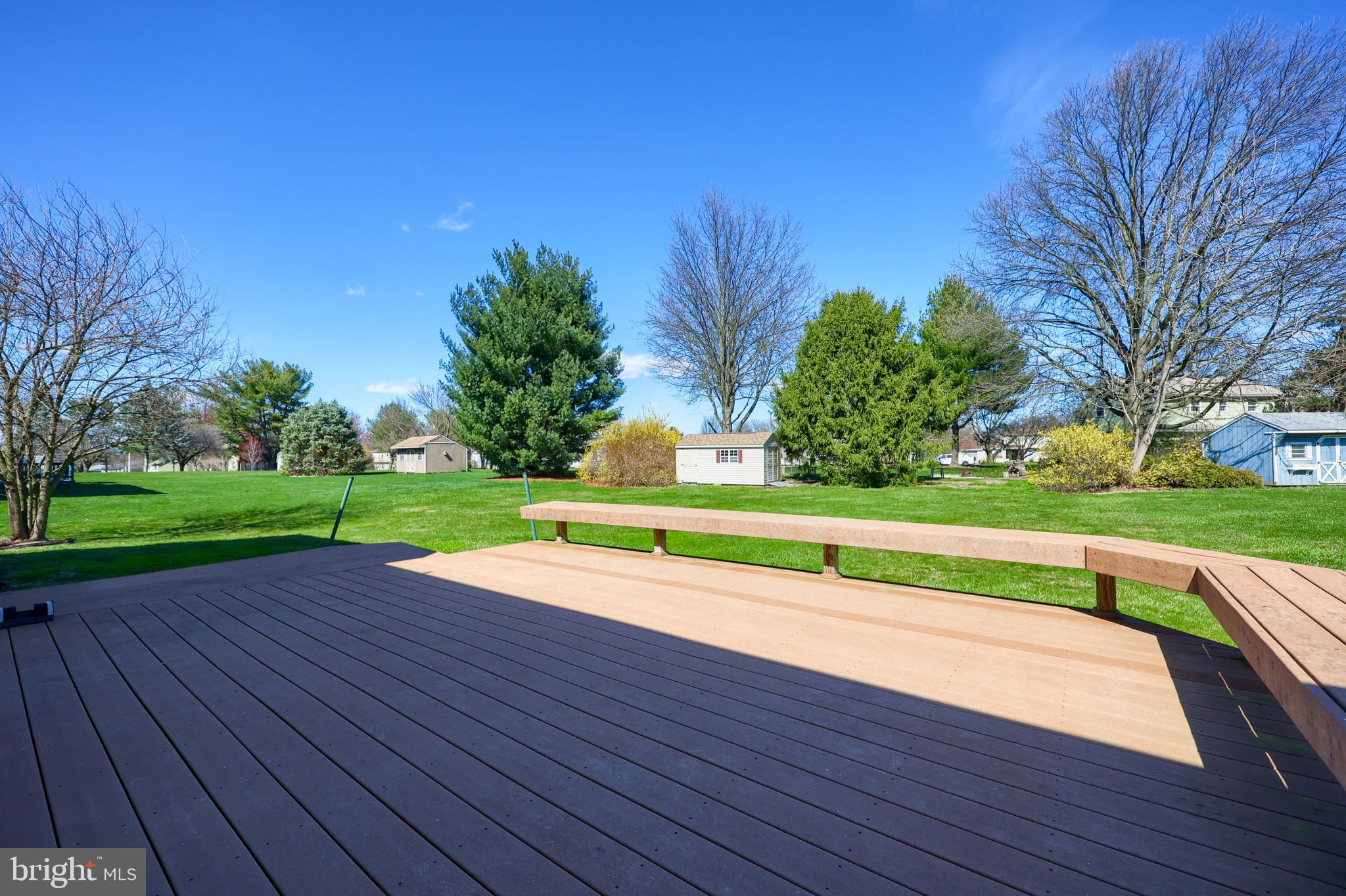 746 West 6th Street Lititz, PA 17543 - Photo 32 of 43 a view of outdoor space with deck and yard