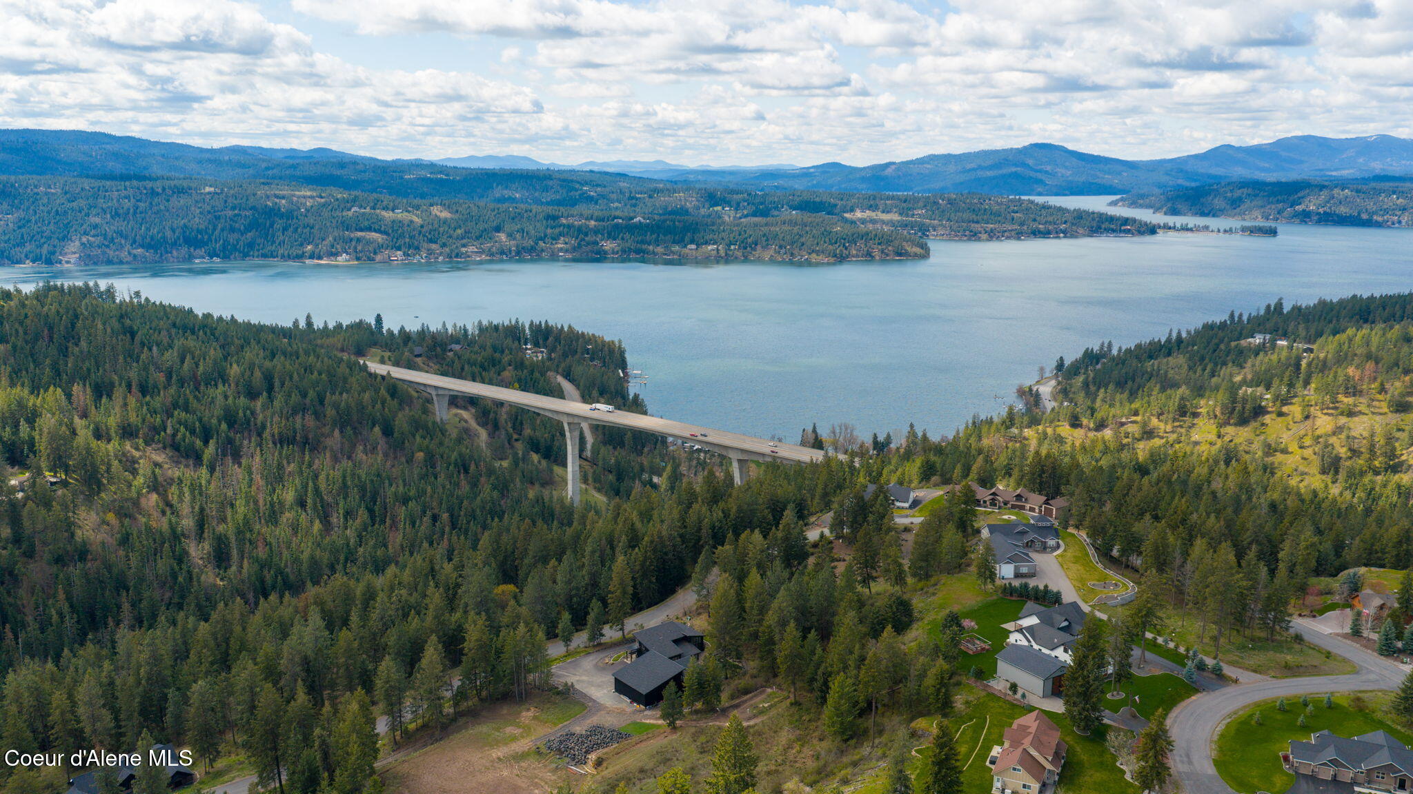 6799 East Shiras Road Coeur D'Alene, ID 83814 - Photo 62 of 98 Aerial Views