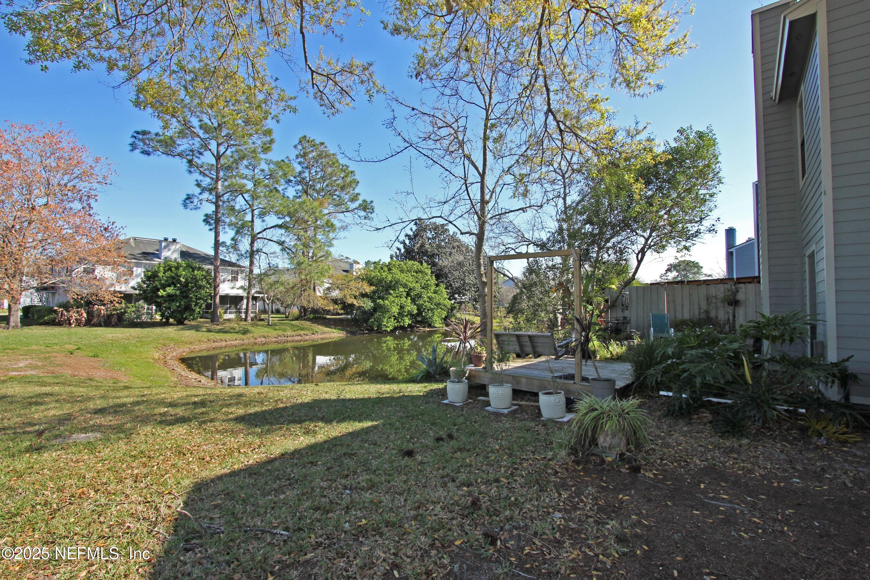 11023 Peppermill Lane Jacksonville, FL 32257 - Photo 35 of 35 Side view of the Pond