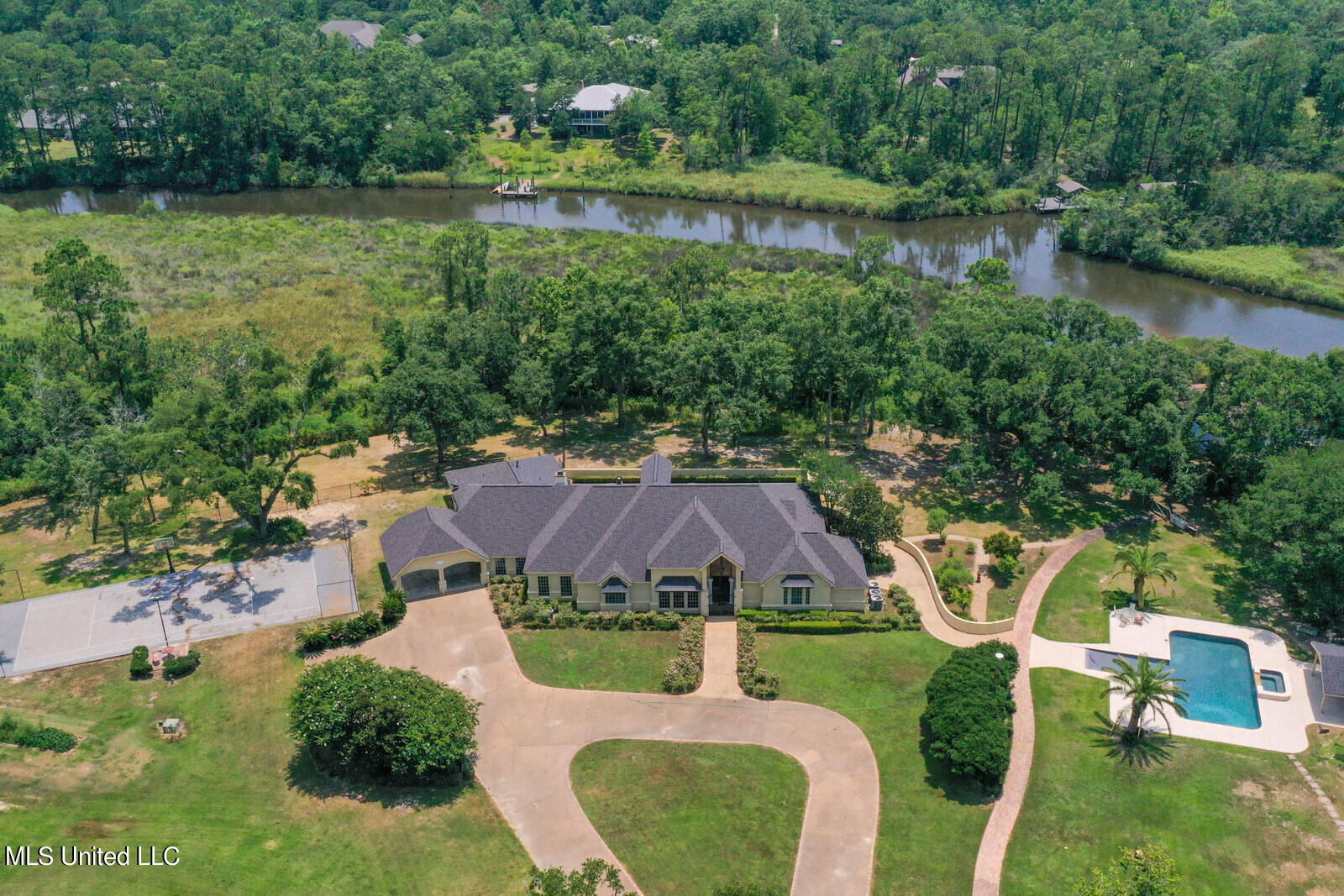 23441 Arcadia Farm Road Pass Christian, MS 39571 - Photo 50 of 90 arcadia aerial view