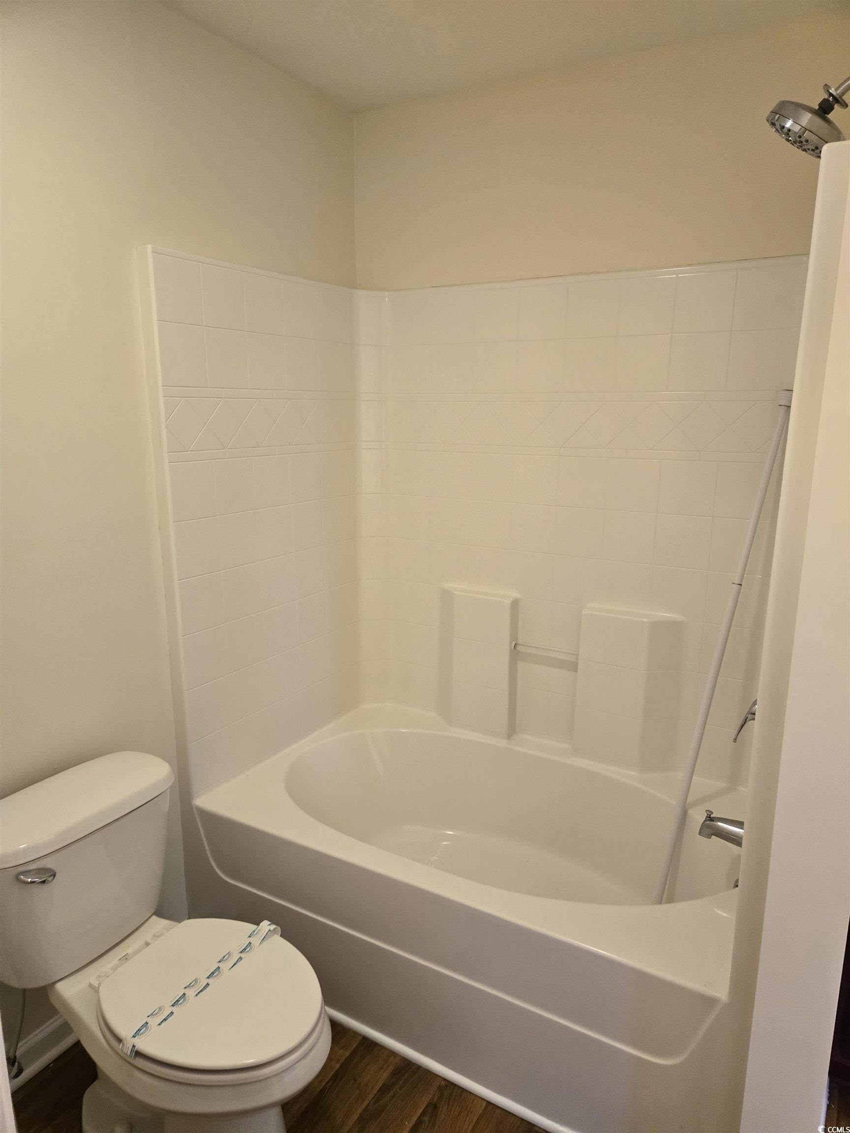 1245 Pine Ridge Street Conway, SC 29527 - Photo 13 of 28 Full bathroom featuring dark wood-type flooring and shower / bath combination