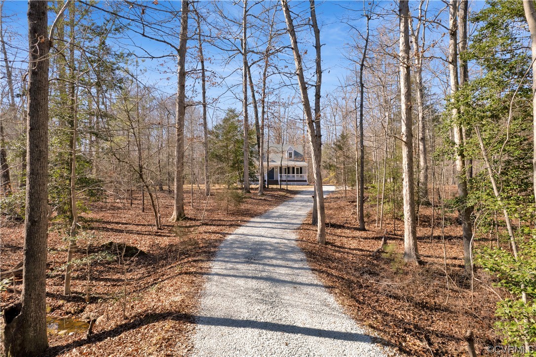 13600 Bradley Bridge Road Chester, VA 23831 - Photo 2 of 50 a backyard of a house with lots of green space