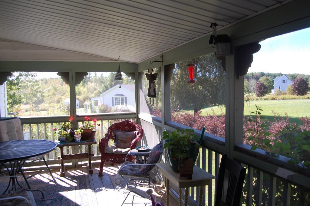 21 Farrington Road Gorham, ME 04038 - Photo 15 of 26 Screened in porch with outstanding...