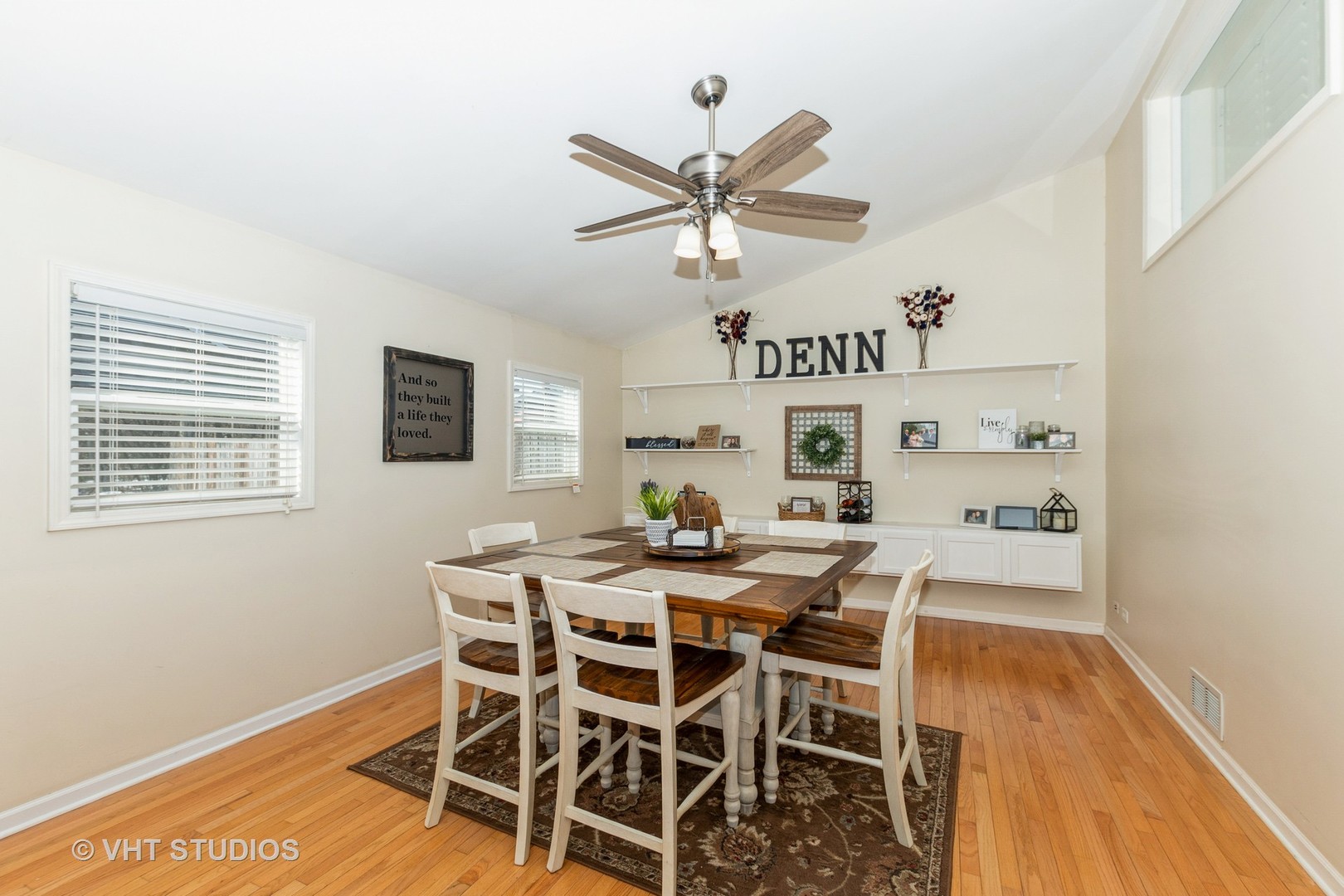 2149 Downey Road Homewood, IL 60430 - Photo 6 of 19 a view of a dining room with furniture and wooden floor