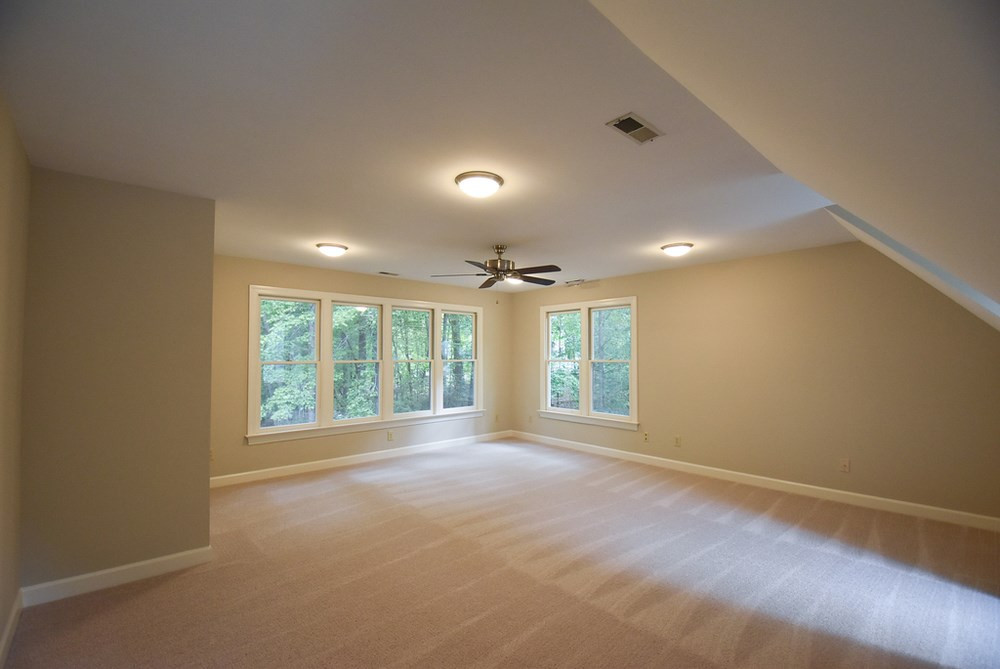 9004 Enfield Court Raleigh, NC 27615 - Photo 15 of 30 2nd flr has new neutral carpet throughout. Huge Bonus Rm w/neutral carpet, CF, lg closet & lots of windows. Bonus Room