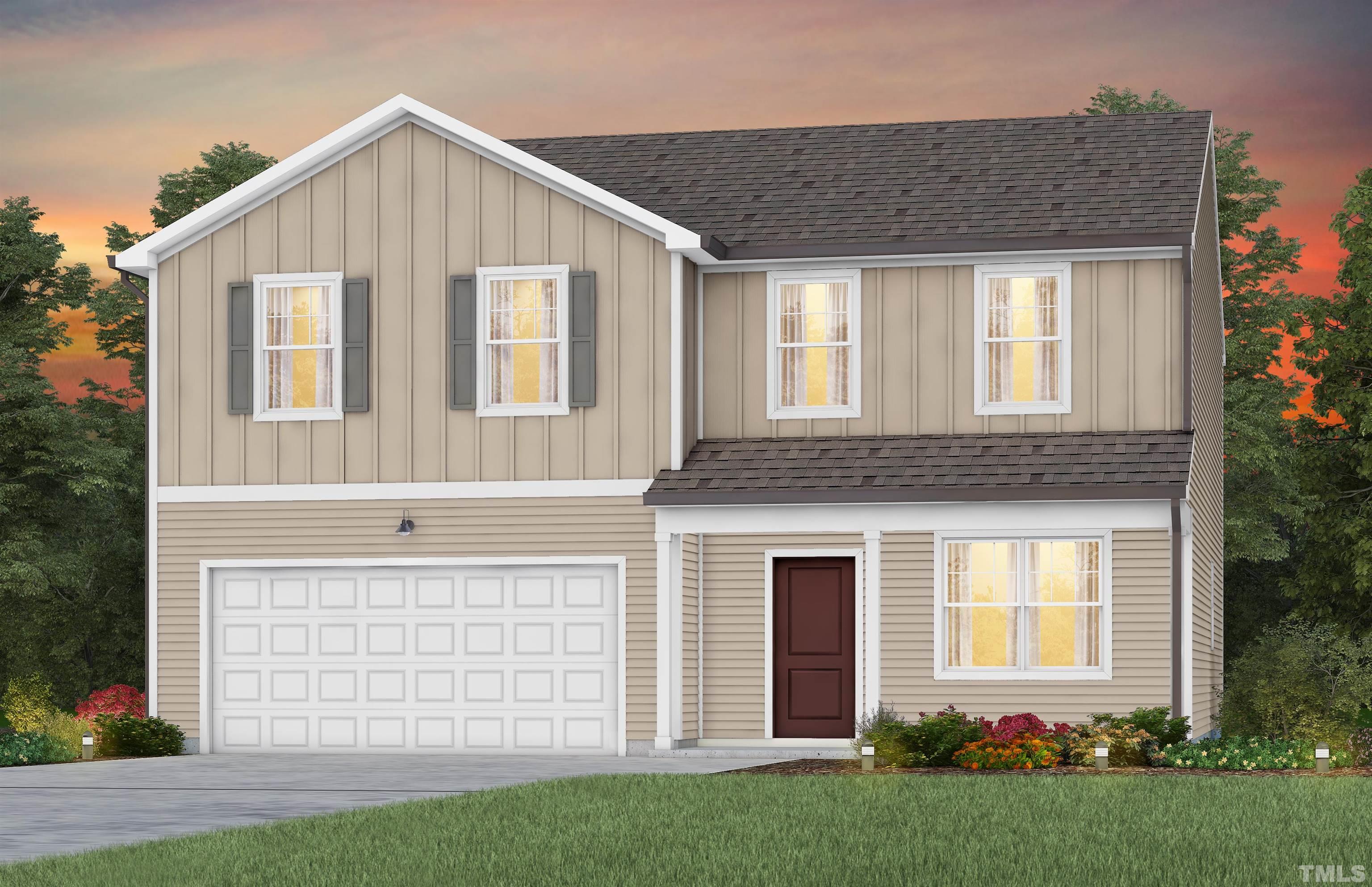 1721 Luna Way Raleigh, NC 27604 - Photo 1 of 27 a front view of a house with garden