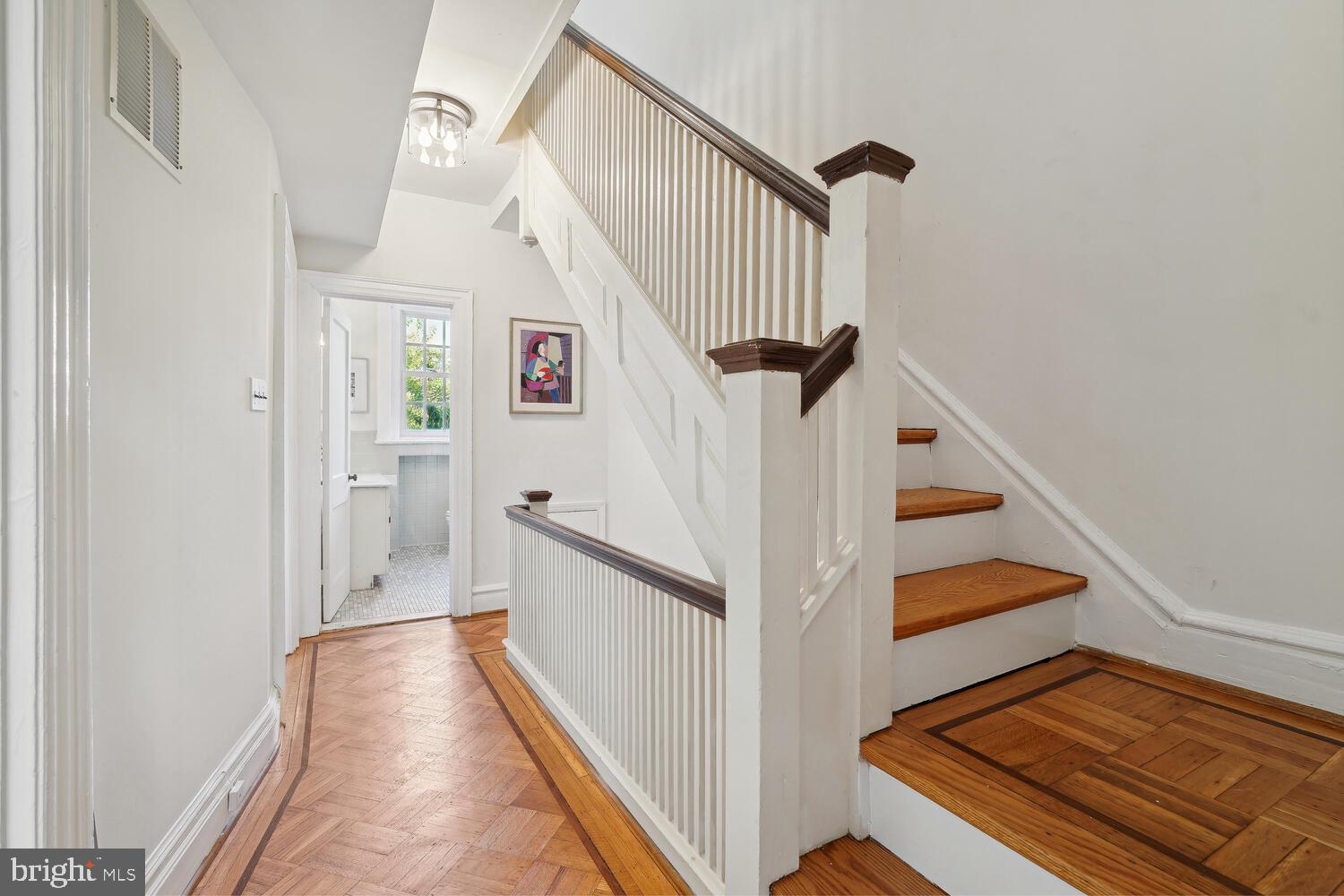2714 27th Street Northwest Washington, DC 20008 - Photo 12 of 39 Second floor stairs.