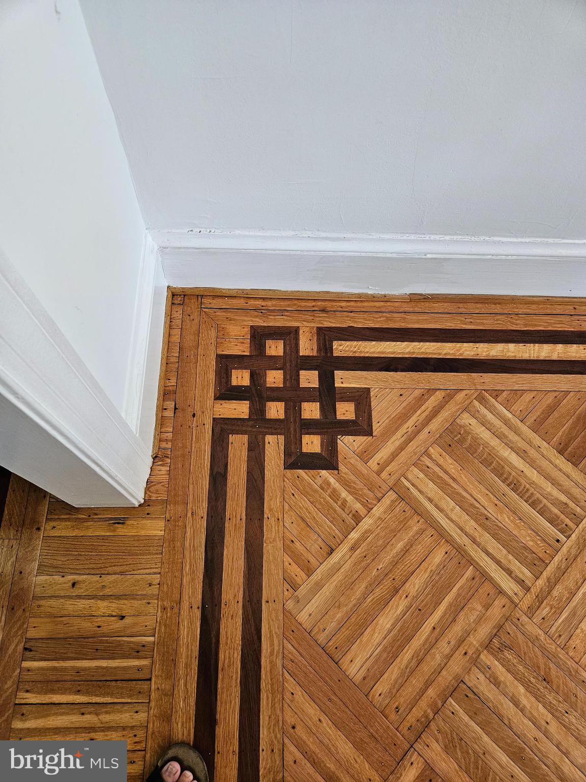 2714 27th Street Northwest Washington, DC 20008 - Photo 28 of 39 Cool pattern on wood floors