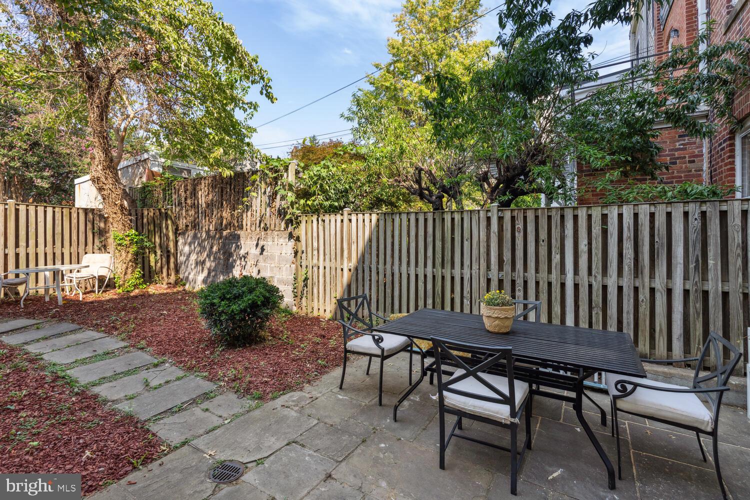2714 27th Street Northwest Washington, DC 20008 - Photo 29 of 39 Spacious garden with view of patio.