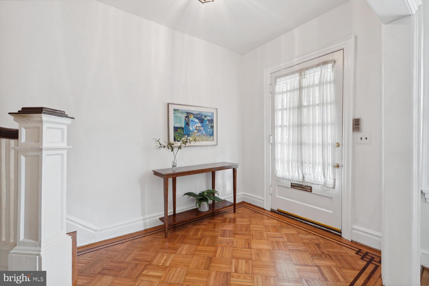2714 27th Street Northwest Washington, DC 20008 - Photo 3 of 39 Bright foyer.