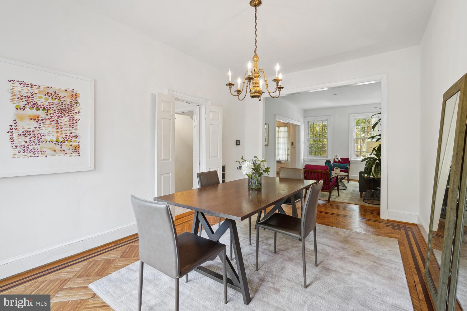 2714 27th Street Northwest Washington, DC 20008 - Photo 9 of 39 Good sized dining room.