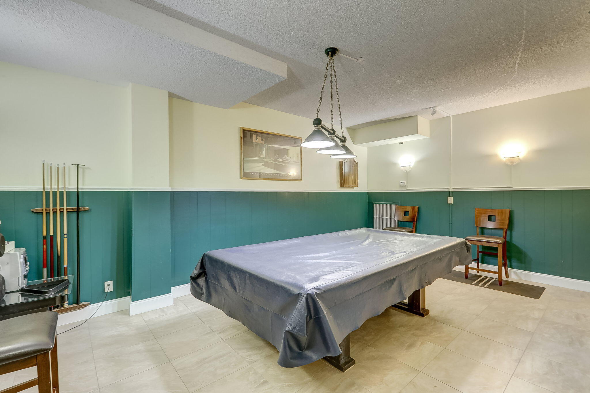 1505 North Riverside Drive, Unit 507 Pompano Beach, FL 33062 - Photo 31 of 39 a room with pool table and wooden floor