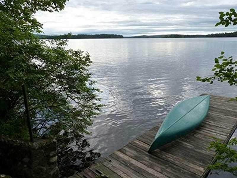 80 Lake Drive Rome, ME 04963 - Photo 6 of 35 Waterfront/Dock/Pier. Cottage is...