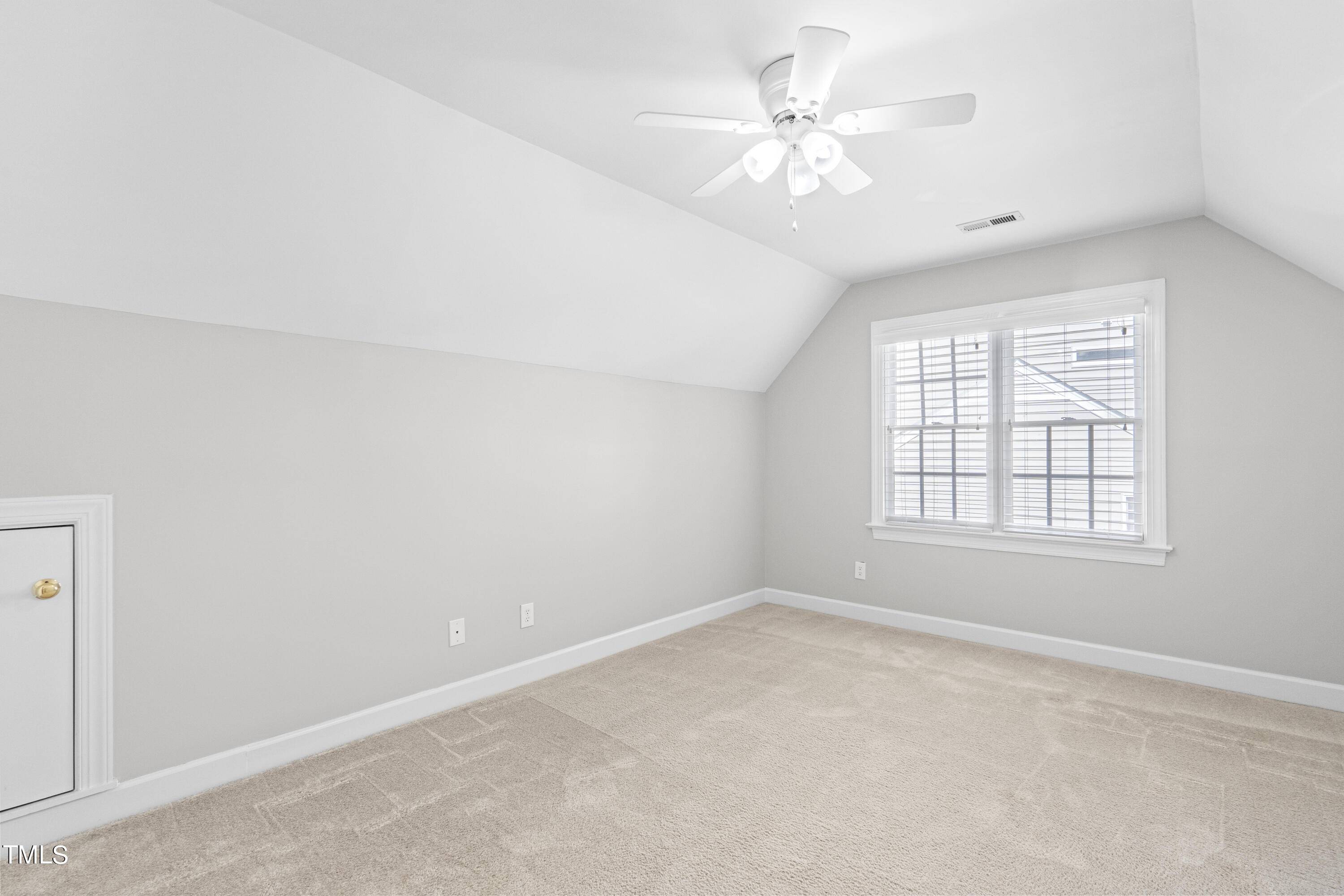 2917 Dahlgreen Road Raleigh, NC 27615 - Photo 26 of 36 an empty room with windows and ceiling fan