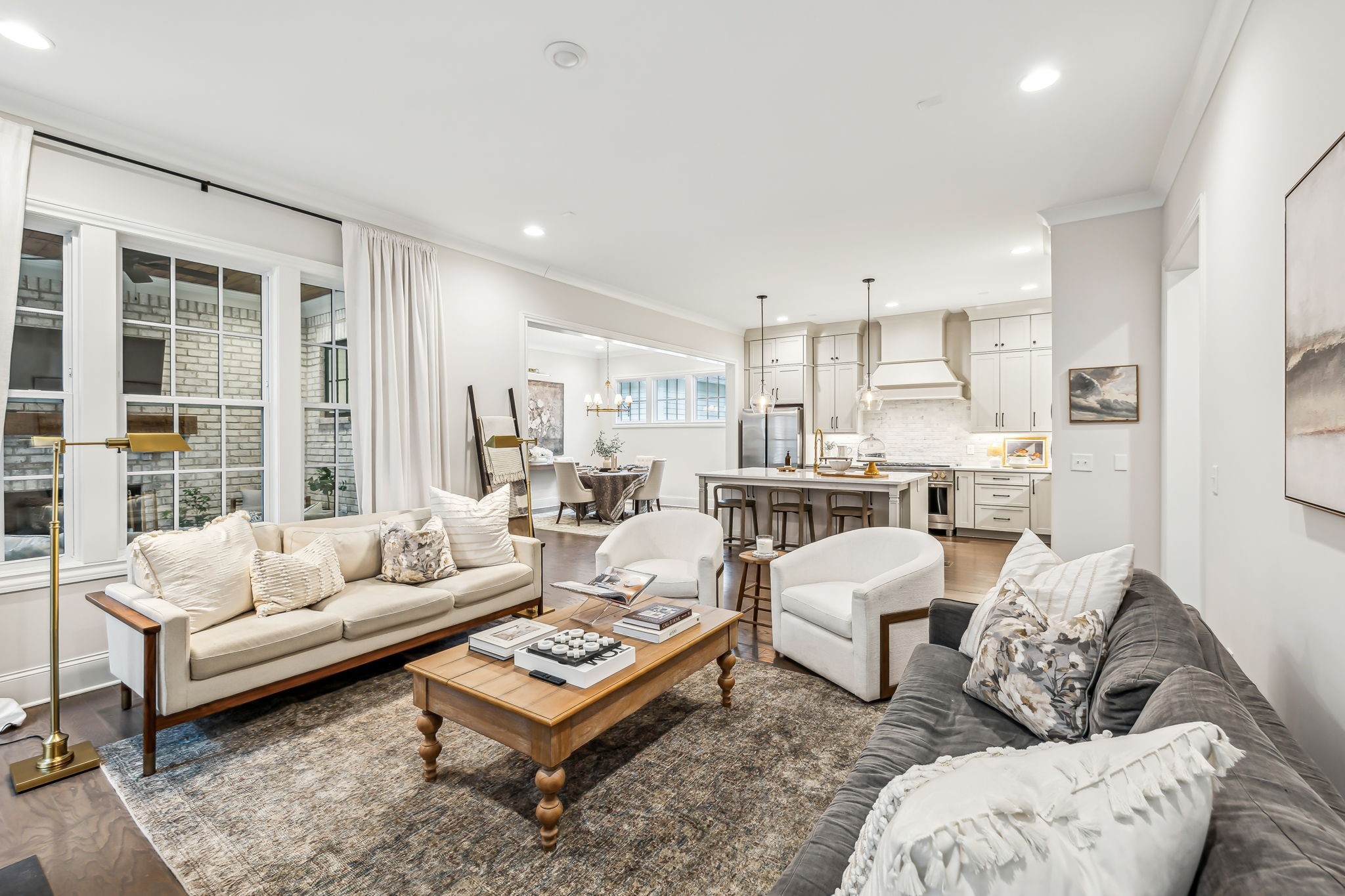 1221 Luckett Road Nashville, TN 37221 - Photo 21 of 59 a living room with furniture and a large window