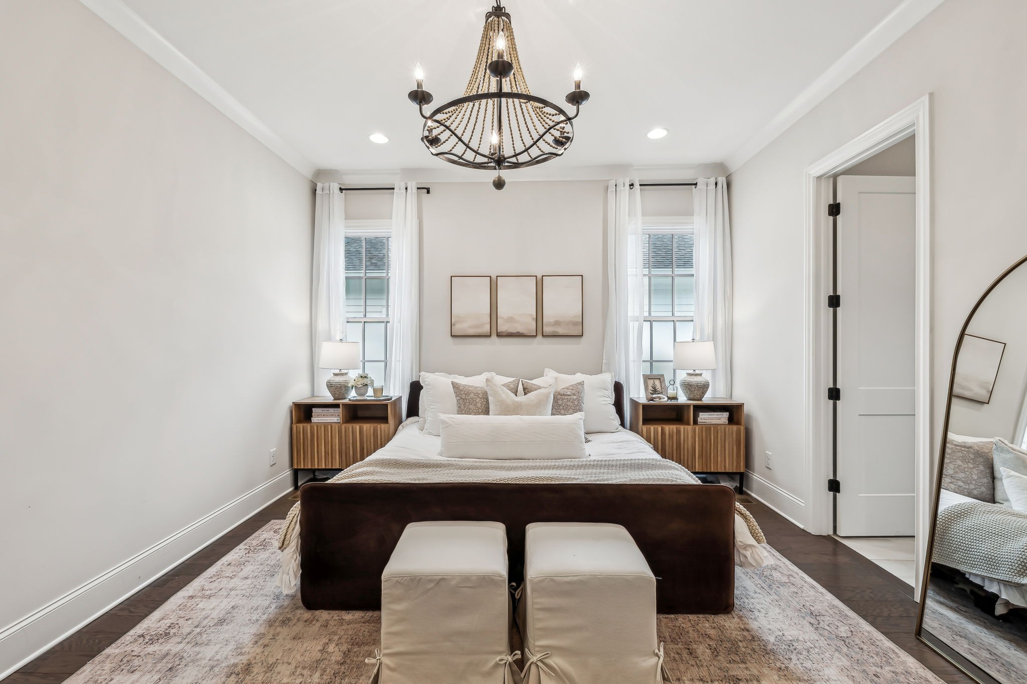 1221 Luckett Road Nashville, TN 37221 - Photo 29 of 59 a view of a dining room with furniture window and wooden floor