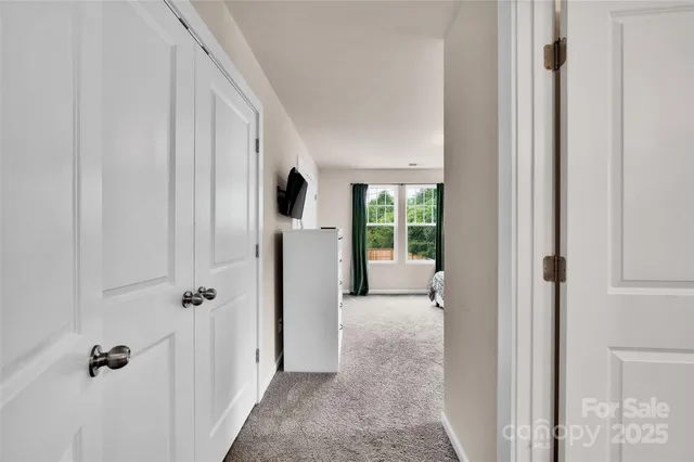 a view of a walk in closet