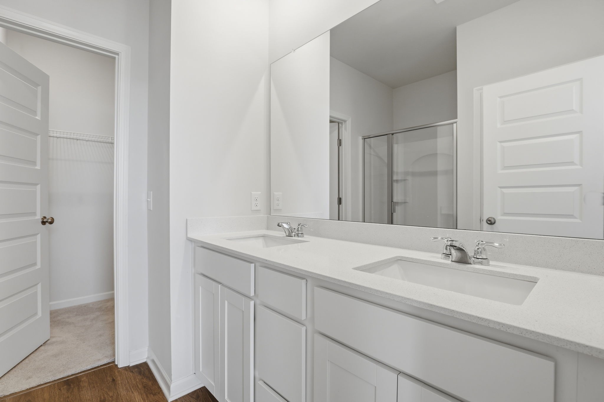 473 Alcott Way Spring Hill Spring Hill, TN 37174 - Photo 11 of 24 a bathroom with a sink and a mirror