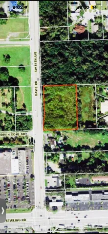 a view of a garden from a building