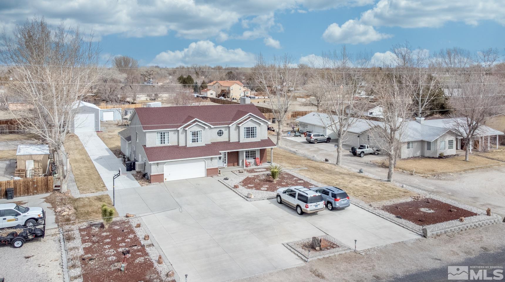 4170 Bottom Road Fallon, NV 89406 - Photo 2 of 38 an aerial view of a house