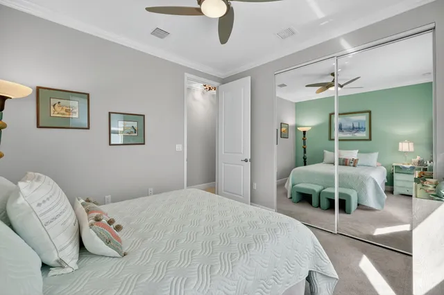 a living room with lots of furniture