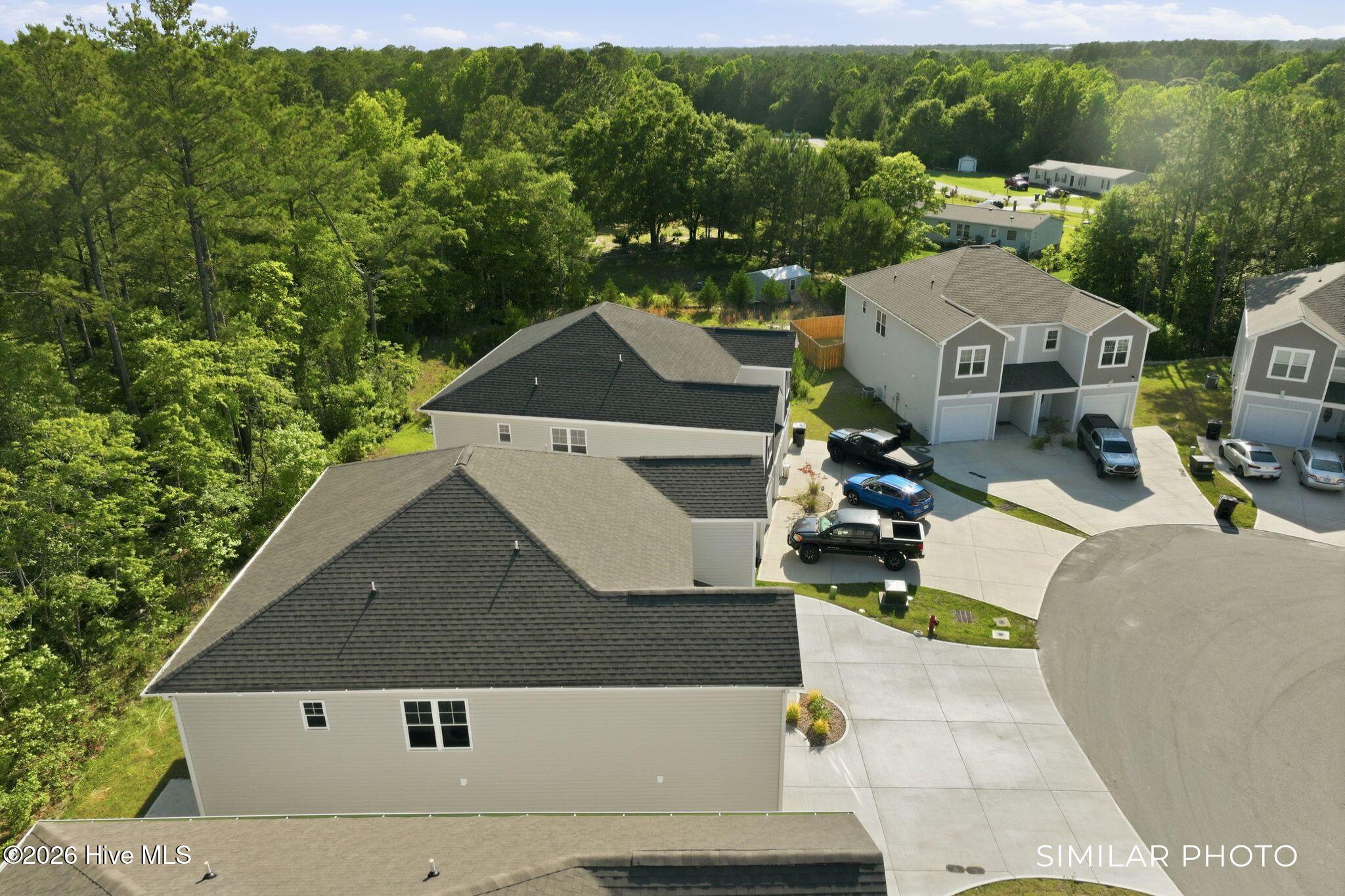 207 Holly Sands Loop Sneads Ferry, NC 28460 - Photo 38 of 45 Similar Photo - Aerial