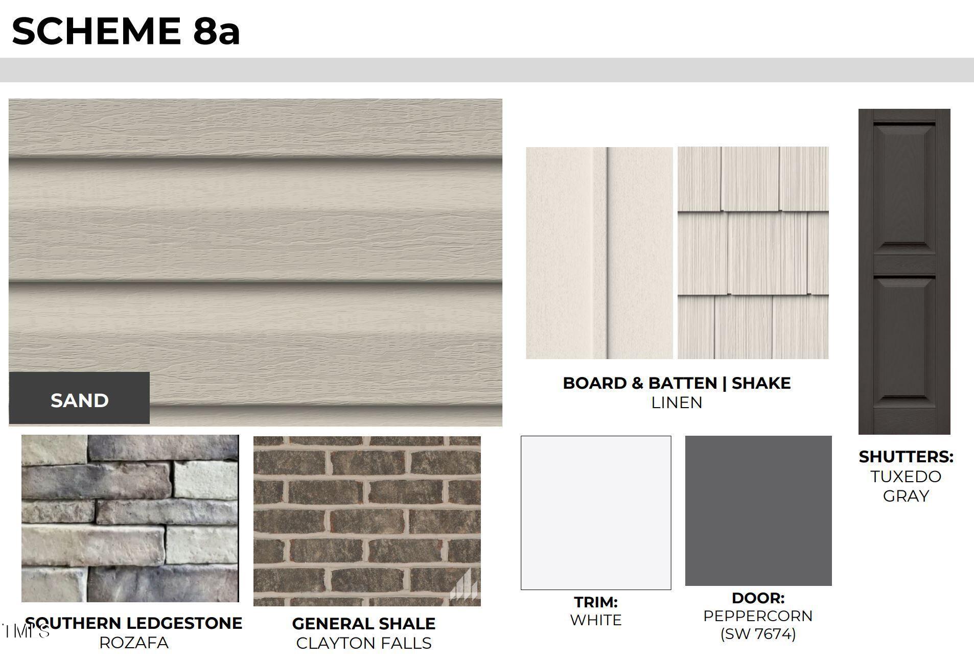 Exterior Color Scheme Graphic.