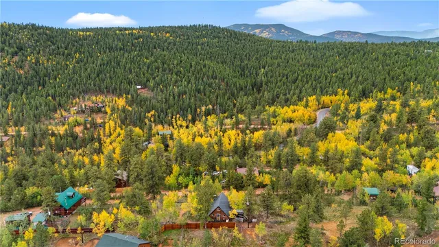 a backyard of a house with yard and outdoor seating