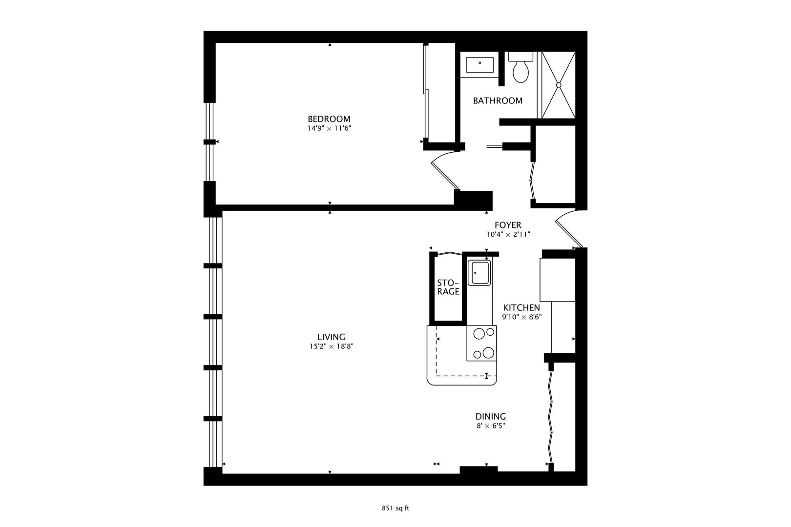 Undisclosed Address Lombard, IL 60148 - Photo 37 of 37 a picture of a bathroom with a sink and a mirror