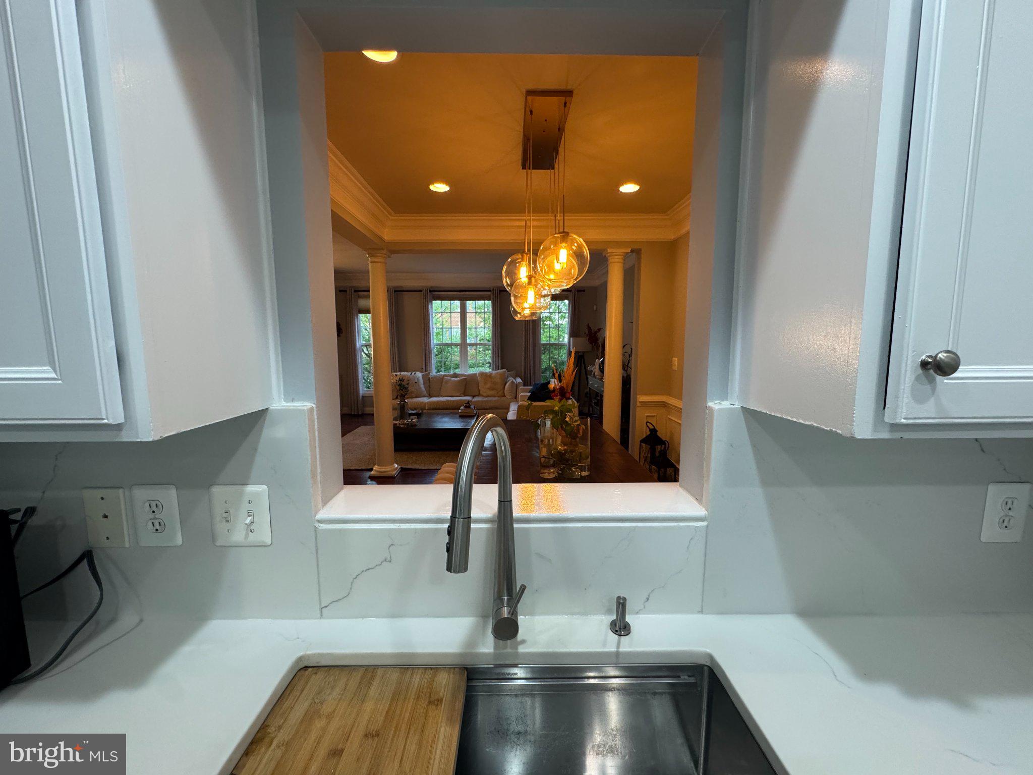 25577 Soft Mist Terrace Aldie, VA 20105 - Photo 12 of 30 Charming kitchen view to living space.