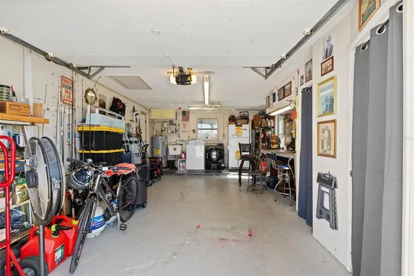 a view of storage and utility room