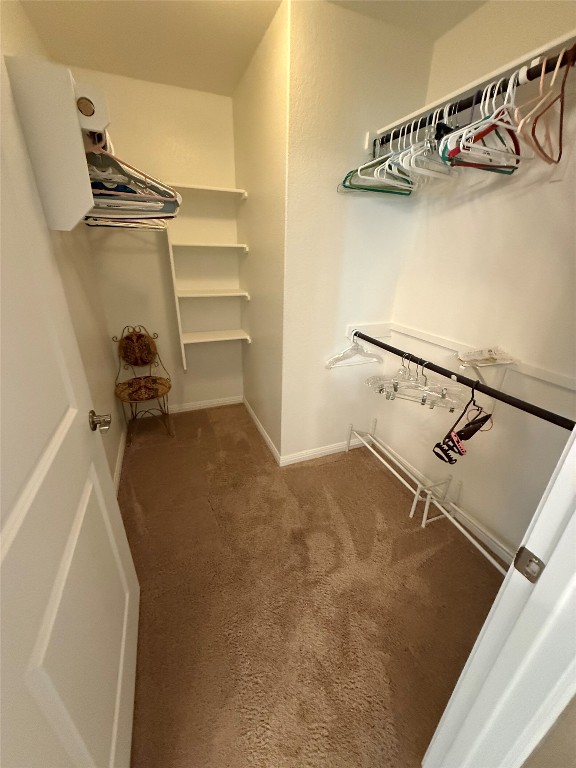 233 Hobby Street Georgetown, TX 78633 - Photo 8 of 13 a view of walk in closet with clothes and shoes