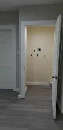 a view of closet area