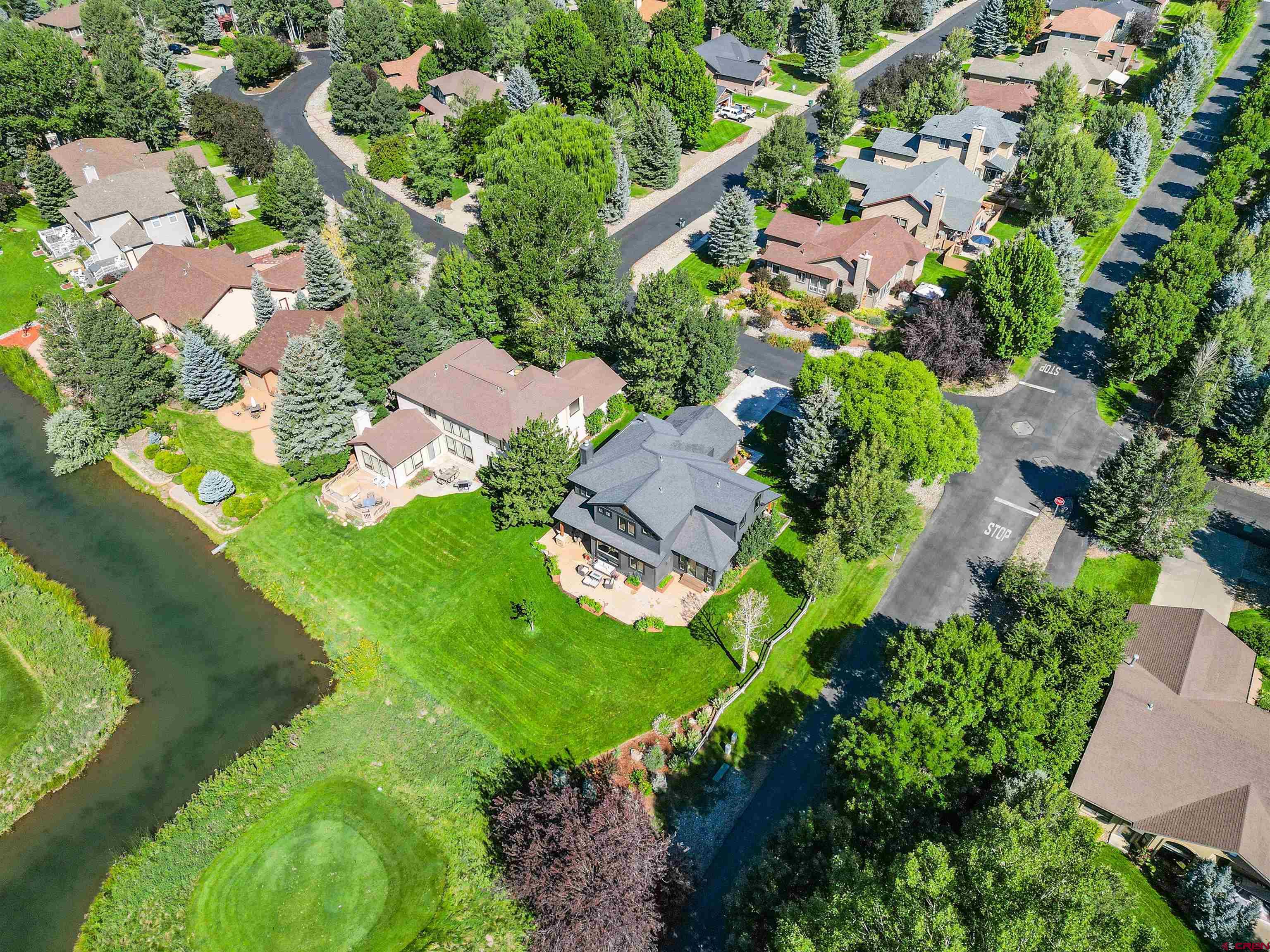 17 St Andrews Circle Durango, CO 81301 - Photo 3 of 28 an aerial view of a house with a yard and outdoor seating