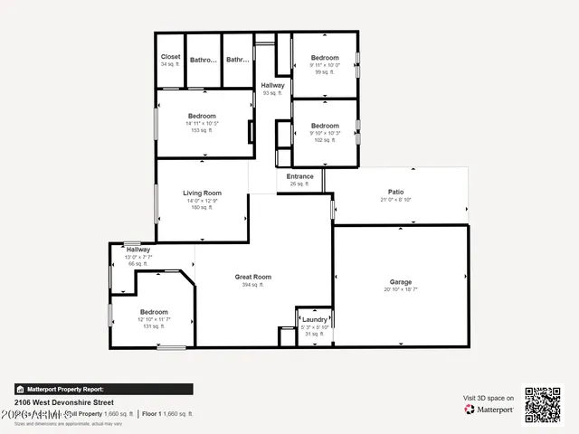 $500,000 | 2106 West Devonshire Street, Mesa, AZ 85201