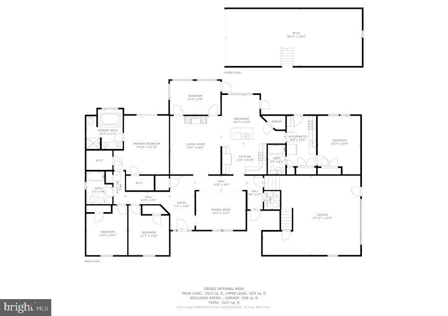 33740 Shockley Road Parsonsburg, MD 21849 - Photo 35 of 35 House Floor Plan