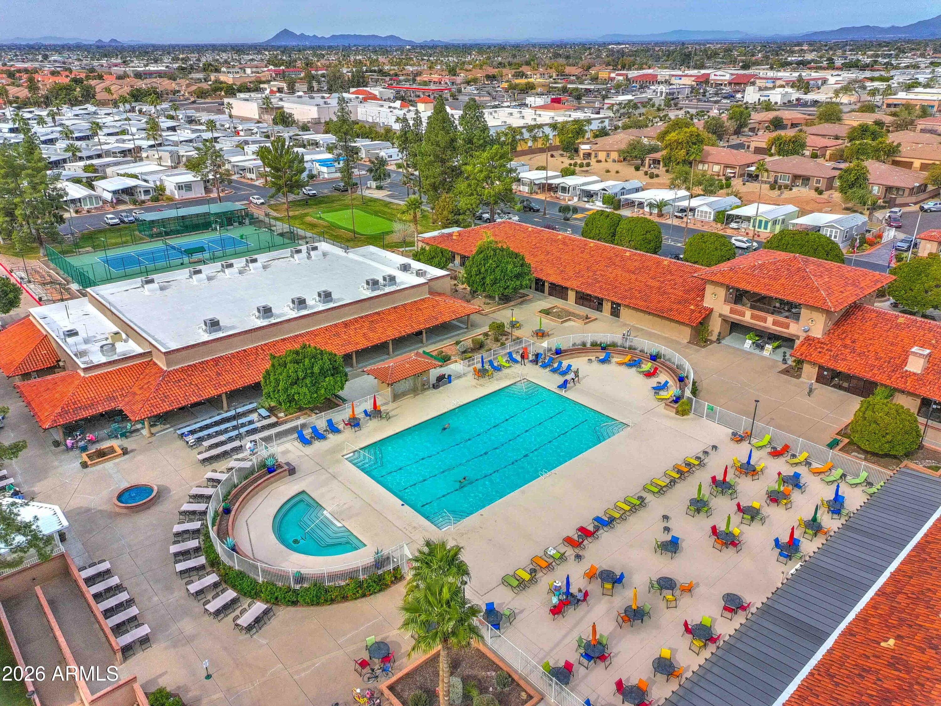 111 South Greenfield Road, Unit 520 Mesa, AZ 85206 - Photo 20 of 28 an aerial view of a city